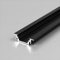 Led juostos profilis GROOVE10 juodai anoduotas 3m