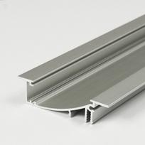 Led juostos profilis FLAT8 Anoduotas