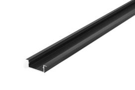 LED juostos profilis ACDE VARIO30-06 Juodas, 2m