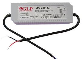LED Maitinimo šaltinis GPV 200W 12V IP67