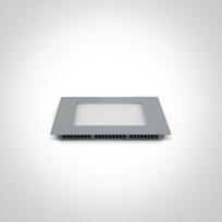 16W LED įleidžiama panelė 50116FA/G/W Pilka 3000K