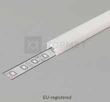Dangtelis LED juostai C4 Baltas (opal) 3m