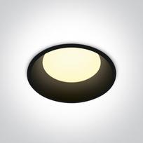 LED įleidžiamas šviestuvas 10109D/B/V Juodas Keičiamo spektro