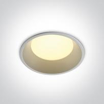 LED Šviestuvas 10109D/W/V 12W Baltas Keičiamo spektro