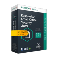 Kaspersky Small Office Security v8 for 25 desktop, 25 mobile, 3 server 1 YEAR EU