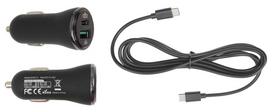 Cig-plug adapter, USB-A/C