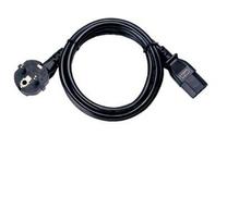POWER CORD 10A 250V 1.8M EU BK