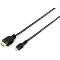 Equip High Speed - Video-/Audio-/Netzwerkkabel - HDMI - 28 AWG - HDMI, 19-polig (M) - HDMI, 19-polig (M) - 2 m (119308)
