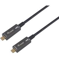 Equip USB-C Aktives optisches Kabel - M/M - 10m - PD 60W - 4K/60Hz - 10Gbps - Video+Data+PD (119462)