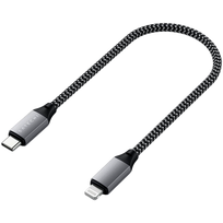 Satechi iPad/iPhone/iPod cable (1x USB-C - 1x Lightning) 0.25 m anthracite
