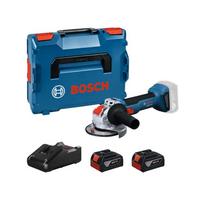 Akum. kampinis šlifuoklis Bosch GWX 18V-8 125mm, 18V, 2x4.0Ah 06019N9102