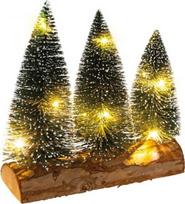 Šviečianti dekoracija Eglutės, 10 LED