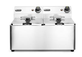 Gruzdintuvė Kitchen Line - 2x 8L, HENDI, Kitchen Line, 16L, 230V/7000W, 542x430x(H)351mm