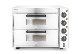 2 kamerų picos krosnelė, 3000 W, HENDI, Sidabro, 230V/3000W, 580x560x(H)435mm