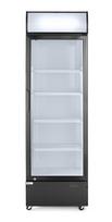 Vienų durų baro šaldytuvas su apšviečiamu skydeliu, Arktic, 254L, Juodas, 220-240V/250W, 578x605x(H)1980mm