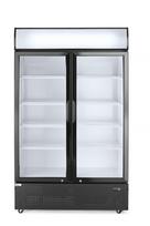 Baro šaldytuvas su apšviečiamu skydeliu, dviejų durų, Arktic, 512L, Juodas, 220-240V/510W, 1120x585x(H)1900mm
