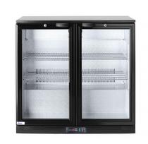 Dviejų durų baro šaldytuvas, Arktic, 158L, Juodas, 220-240V/160W, 900x530x(H)870mm
