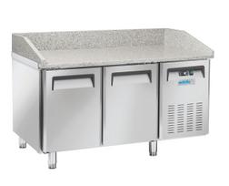 2 durų šaldytuvas su stalviršiu picoms kepti, Arktic, 600x400, 128L, 220-240V/210W, 1507x800x(H)1040mm