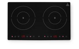 Dviguba indukcinė kaitlentė, HENDI, Kitchen Line, 230V/3500W, 608x405x(H)54mm