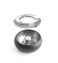 Dubens formos peleninė, juoda, HENDI, ⌀105x(H)58mm