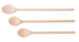 Medinis šaukštas – 3, įvairių dydžių rinkinys, HENDI, 3 vnt., (L)475mm