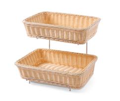 Stačiakampio formos duonos ir bandelių krepšelis GN 1/2, HENDI, 360x280x(H)290mm