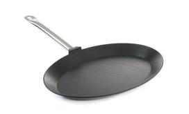 Ovali žuviai kepti skirta keptuvė Titanium Professional, HENDI, 400x275x(H)35mm
