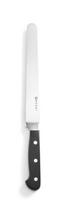 Peilis kumpiui ir lašišai pjaustyti, HENDI, Kitchen Line, Juodas, (L)350mm