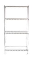 Sulankstomas stelažas – 4 lentynos, HENDI, 910x455x(H)1830mm