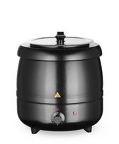 Sriubos marmitas, HENDI, Kitchen Line, 8L, Juodas, 230V/400W, ⌀330x(H)363mm