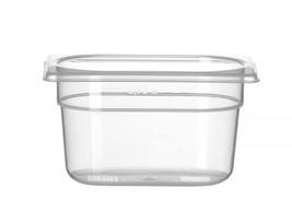 GN talpykla 1/9 Profi Line iš polipropileno, HENDI, Profi Line, 1,0, GN 1/9, 1L, Permatomas, 176x108x(H)100mm