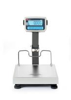 LCD platformos svarstyklės su sulankstomu stovu ir legalizacija, EKO+ linija, 60 kg, TEM, 350x400x(H)522mm