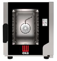 Konvekcinė garinė orkaitė Evolution New 5x GN 2/3, elektrinė, su tiesioginio purškimo funkcija ir jutikliniu valdymo skydeliu, Tecnoeka, Evolution, 230V/3200W, 550x754x(H)662mm