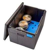 Termoizoliacinis konteineris Cam GoBox XL, įkrovimas iš viršaus, GN 1/1, 64,5 l, Cambro, 64,5L, Juodas, 610x430x(H)390mm