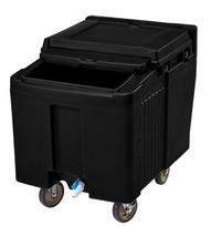 Ledo vežimėlis ICS125L Sliding Lid, Cambro, 125L, Juodas