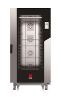Konvekcinė garų krosnelė „Millennial Touch Screen Bakery“ su automatine plovimo sistema, 16 × 600 × 400 mm – su elektroniniu valdymu, elektrinė, Tecnoeka, 400V/31000W, 930x1035x(H)1900mm
