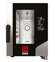 Konvekcinė garinė orkaitė „Millennial Black Mask Gastro Compact" 6x GN 1/1, elektrinė, su elektroniniu valdymu, Tecnoeka, 400V/7800W, 500x930x(H)700mm
