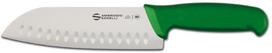 Supra Colore Santoku peilis, Ambrogio Sanelli, Žalia, (L)310mm