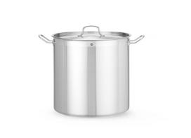 Aukštas puodas su dangčiu, HENDI, Profi Line, 37L, ⌀360x(H)360mm
