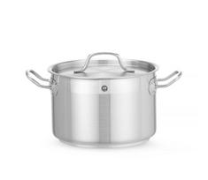 Vidutinio dydžio puodas su dangčiu, HENDI, Profi Line, 4L, ⌀200x(H)130mm