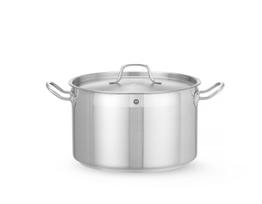 Vidutinio dydžio puodas su dangčiu, HENDI, Profi Line, 10L, ⌀280x(H)170mm