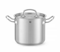 Aukštas puodas su dangčiu, HENDI, Kitchen Line, 2,8L, ⌀160x(H)140mm