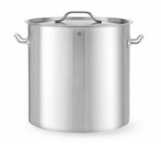 Aukšta puodas su dangčiu, HENDI, Budget Line, 50L, ⌀400x(H)400mm