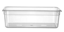 GN talpykla 1/1 Profi Line iš polipropileno, HENDI, Profi Line, GN 1/1, 21L, Permatomas, 530x325x(H)150mm
