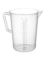 Polipropileno ąsotis su matavimo skale, HENDI, 3L, ⌀160x(H)240mm