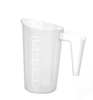 Matavimo indas iš polipropileno, dedamas vienas ant kito, HENDI, 0,5L, ⌀95x(H)136mm