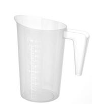 Matavimo indas iš polipropileno, dedamas vienas ant kito, HENDI, 1L, ⌀124x(H)170mm
