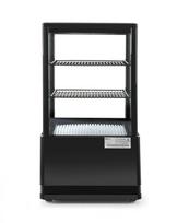 Šaldymo vitrina, 58 l, Arktic, juoda, 230V/170W, 452x406x(H)830mm