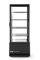 Šaldymo vitrina, 98 l, Arktic, Juodas, 230V/210W, 444x397x(H)1100mm