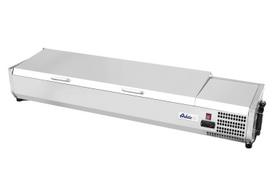 Šildoma vitrina GN 1/3, Arktic, 4x GN 1/3, 230V/180W, 1205x420x(H)630mm